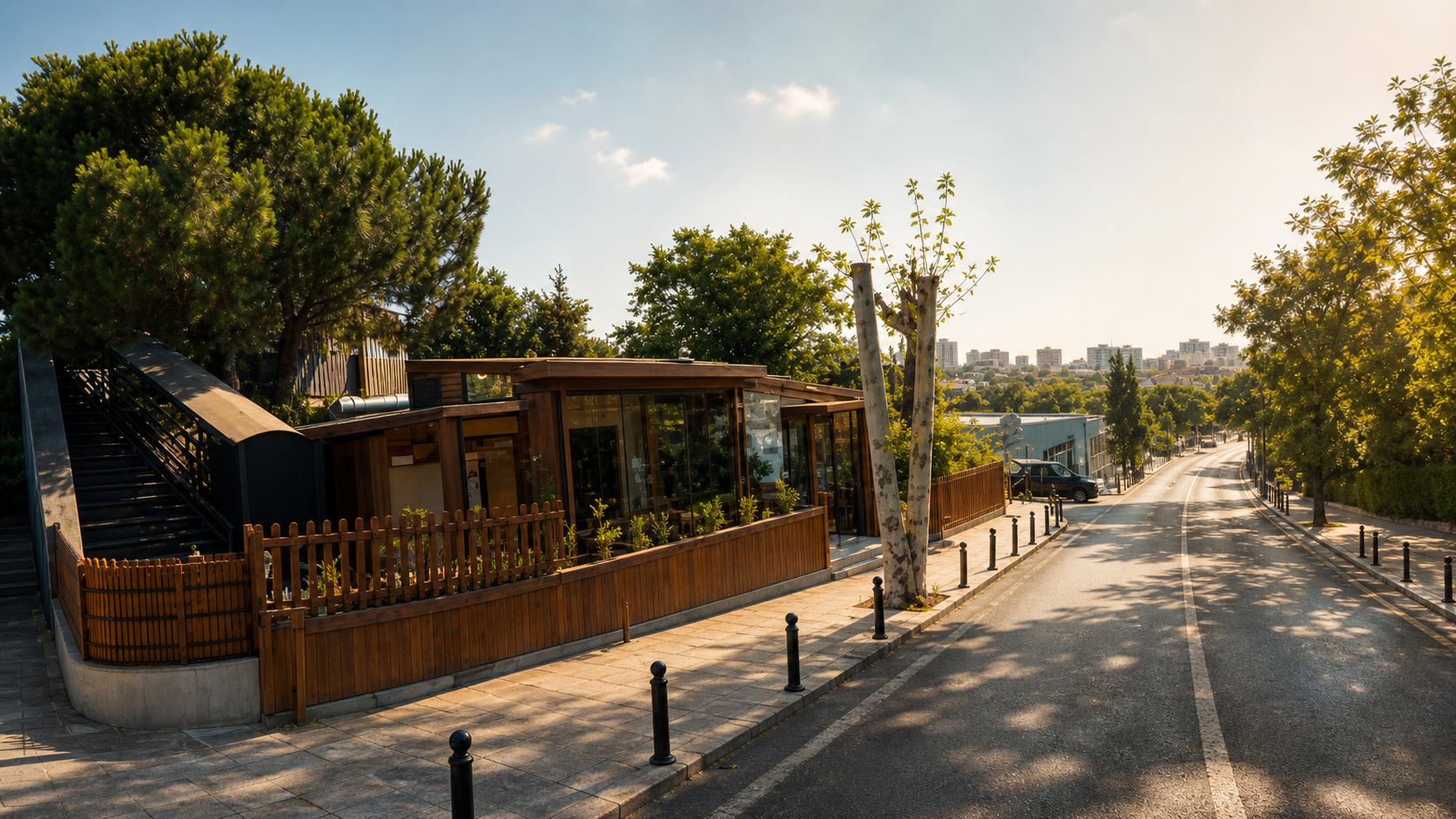Miligram Coffee'nin dış cephesi