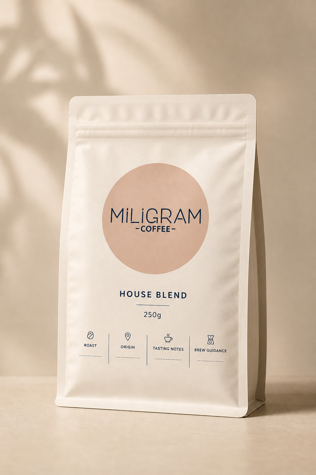 Miligram House Blend paket kahve